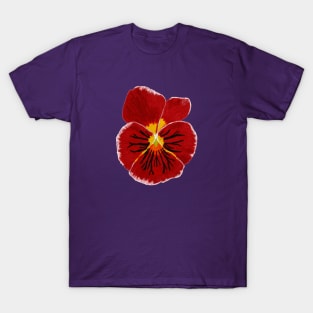 Red Flower T-Shirt